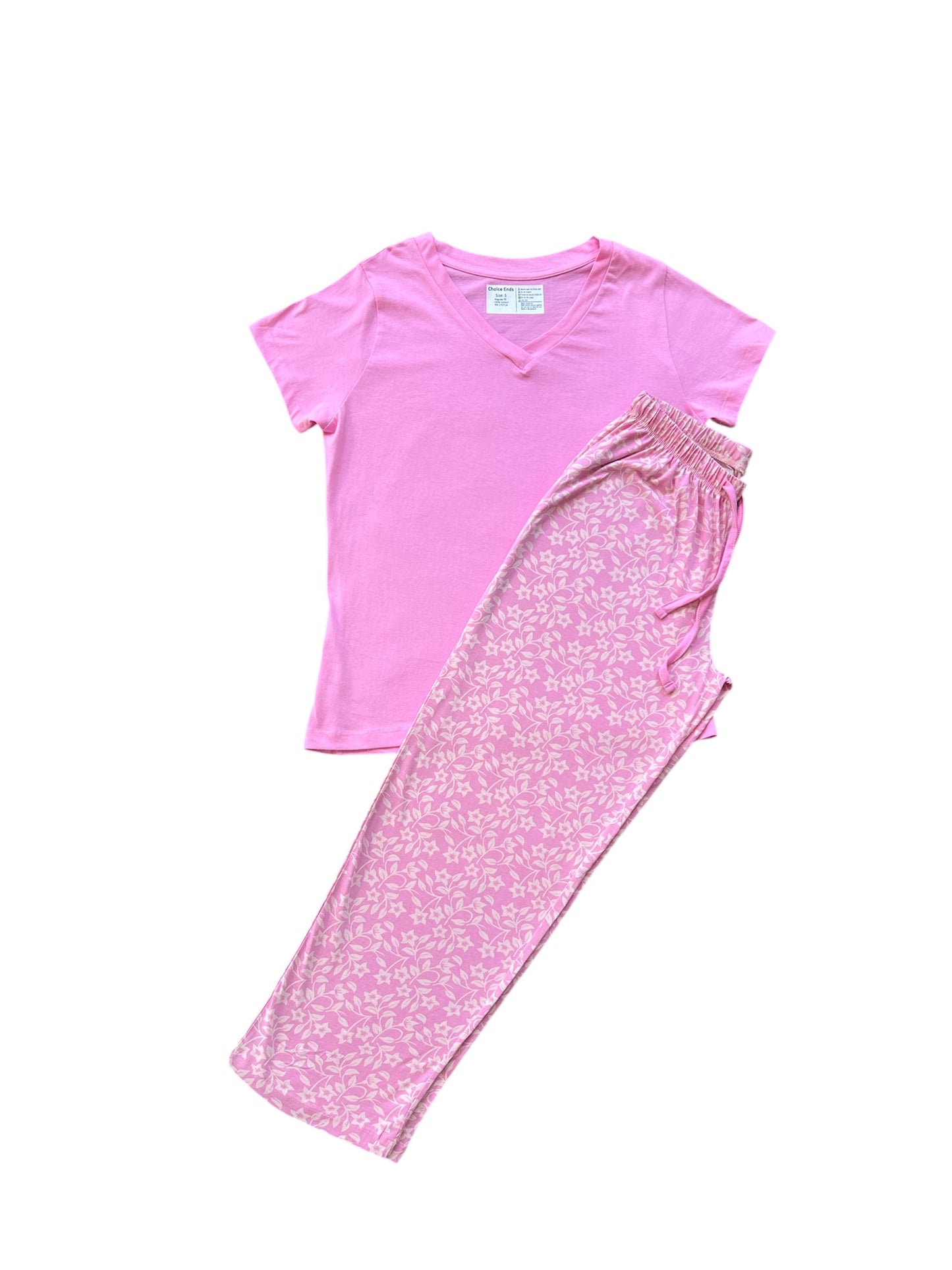 Women NightWear Set - 100% Cotton - Knit Fabric